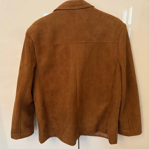 OAK + FORT Tan Women's Blazer - Picture 5 of 5